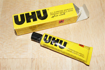 UHU superglue marine handmade transparent wood universal glue model special u glue soft adhesive 33ml