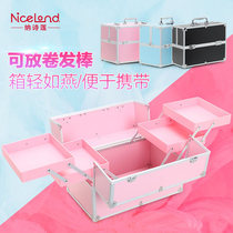 NICELAND Natsulian large professional makeup storage box portable nail art embroidery multi-layer multifunctional toolbox