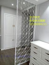 Fashion exquisite iron screen drawing room partition of China-Europe and Europe-style porch window folding decoration manufacturers direct sales