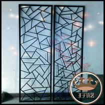 European iron partition American living room screensaver fashion creativity simple door flower hollow shoe cabinet hollow shoe cabinet fever sell