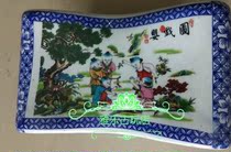 Ancient play collection of antique porcelain pillow ceramic waiter for female pillow baby drama figurines Pillow Pendulum