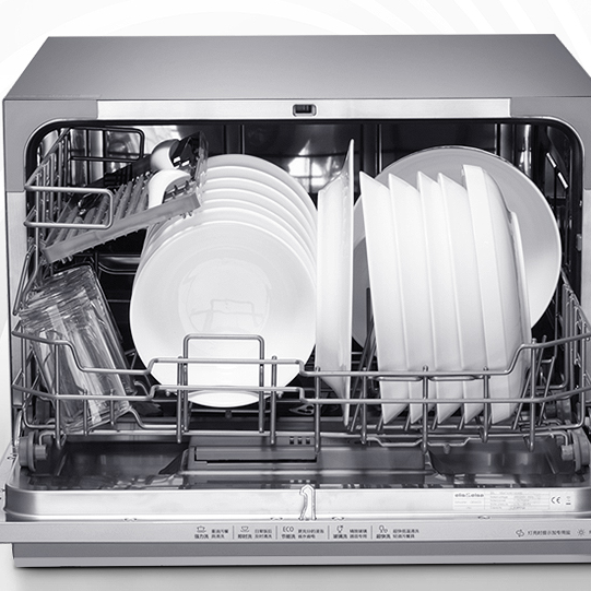 midea/美的 wqp6-w3604t-cn 家用洗碗机全自动