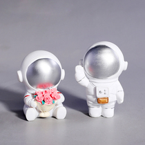 Astronaut series couple creative table around the desktop with a pair of seven-night gift boys