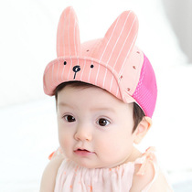 Spring Summer Daughter Baby Thin SUN HAT SON 3-6-10 MONTH BABY BOY DUCK TONGUE CAP CUTE SUPER CUTE MESH CAP