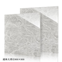 Floor tiles 800x800 all-body marble living room dining room Light luxury modern simple wear-resistant non-slip floor tiles TA89097