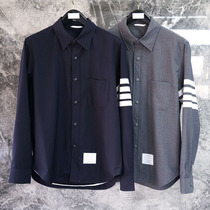 TB Thom2021tb new shirt draping comfortable non-iron classic four-bar simple shirt