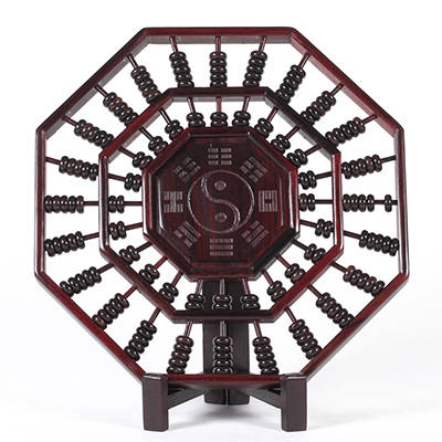 老挝大红酸枝算盘木雕算盘摆件老红木工艺品锦盒装