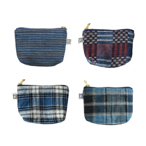 asmountain like mountain blue dyed ancient zero wallet retro quality cloth art zipper youth cotton fabric cross coin bag