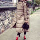 Mid-length down jacket European station 2020 winter new style women's fashion loose large size thin double breasted European goods trend Mid-length down jacket European station 2020 winter new style women's fashion loose large size thin double breasted European goods trend