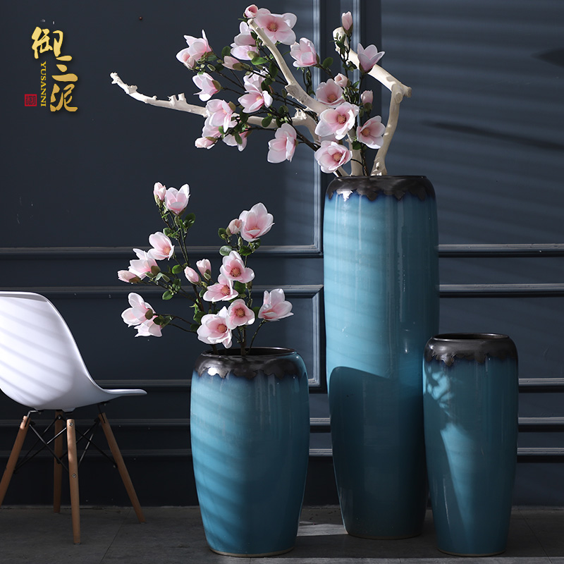 European ceramic vase Nordic I and contracted villa landing simulation TV ark suit sitting room flower arranging furnishing articles