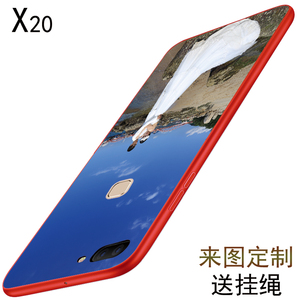 vivox20手机壳定制x20保护套私人来图定制照片vivo x20plus硅胶壳