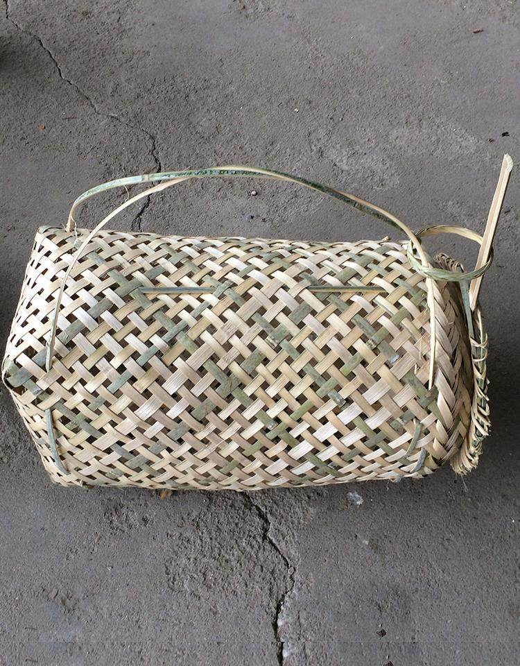 鸡笼家用竹编竹鸡罩箕簸箕子纯手工养殖笼家禽通用竹篓竹制品江西