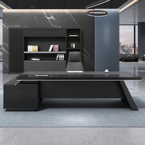 Zhenbu office furniture manager table atmospheric boss table and chair combination simple modern large class desk boss table