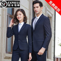 Spring men and women with the same business suit suit suit suit suit womens dress three-piece suit jacket sales overalls