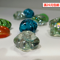 Nine-degree creative ZS002 boutique glazed stone glasses counter display shop window decorated with a small accessory