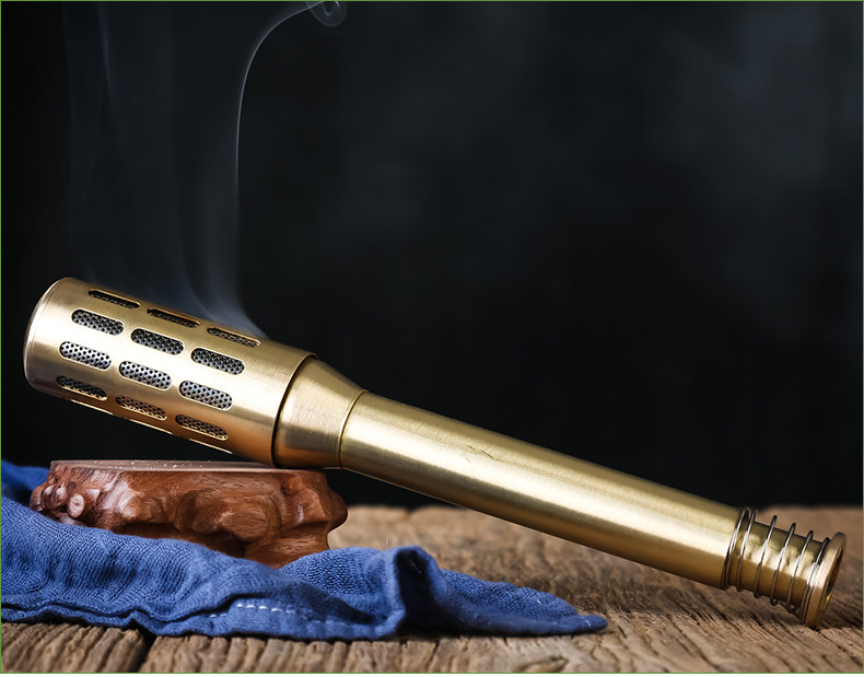 多功能自动艾灸棒纯铜大号家用温灸器家庭式温灸棒全身艾灸仪器