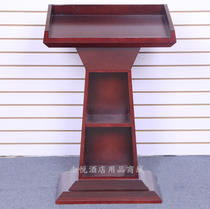 Leadership Speech Desk Wooden Luxury Speech Desk Company Meeting Podium School Regular Meeting Podium Table Red Speech Desk