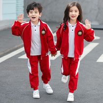 College style school uniforms foreign baseball uniforms for primary school students new long sleeve suits spring and summer autumn kindergarten Garden uniforms