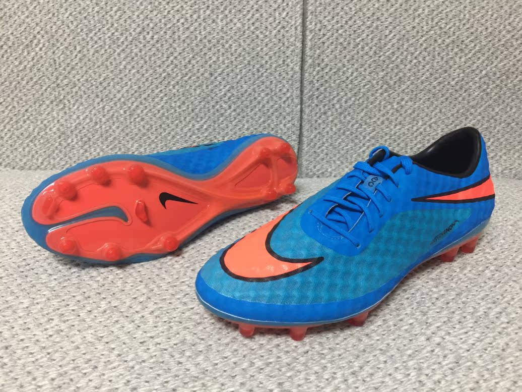 【梅西杨】nike hypervenom phantom fg毒蜂1代足球鞋599843-484