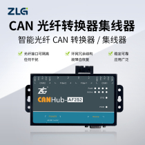 ZLG Zhiyuan Electron Zhou Li Gong CAN Fiber Converter Hubber Series Stable and Reliable Application Wide