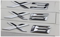 Apply BMW X1X3X4X5X6 digital GT car sign label label trunk trail modified letter