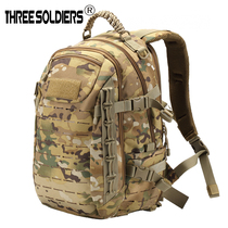 Three soldiers outdoor multi-functional tactical dragon Egg backpack Light riding hiking backpack CS3D tactical backpack