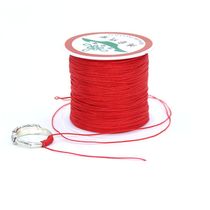 Red rope 71 Jade thread 0 4mmdiy hand-woven ring winding string bead jewelry line hanging rope