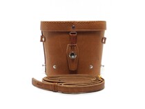 62 62 63 95 95 style telescope dedicated cow leather case genuine leather mirror with shoulder strap