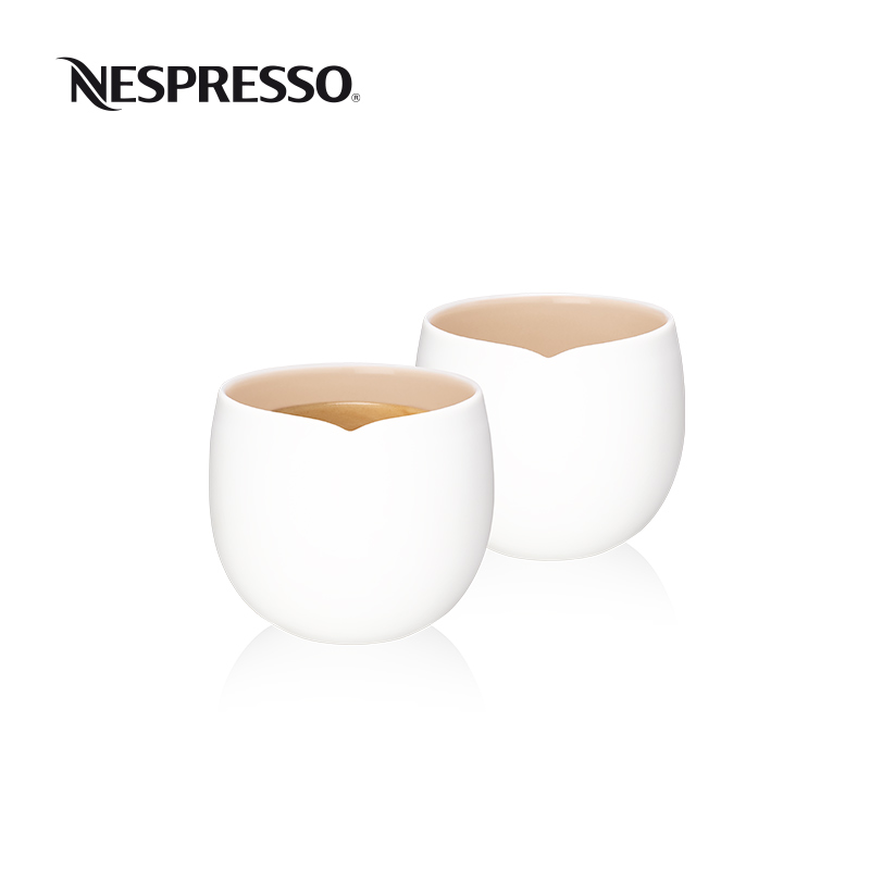 nespresso origin series of large coffee cups set contains 2 180ml ceramic coffee cups