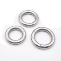 Mens Stainless Steel Metal Scrotum Bondage Bondage Magnet JJ Pendant Penile Ring Adult Supplies