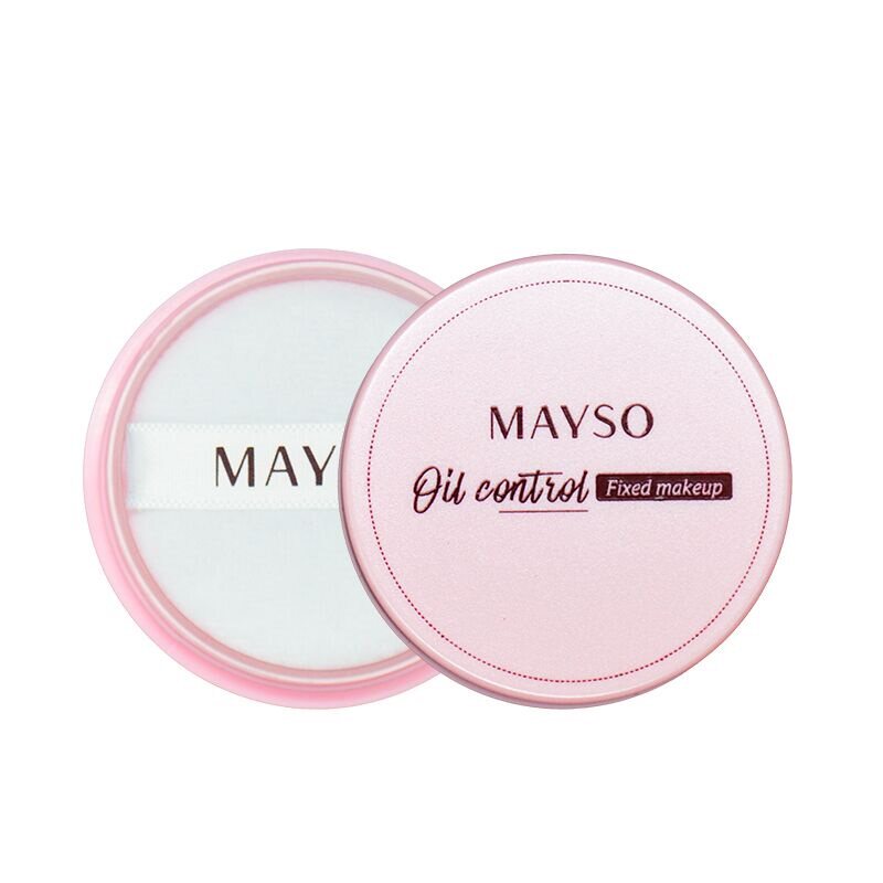 散粉定妆粉扑气垫不吃粉底液