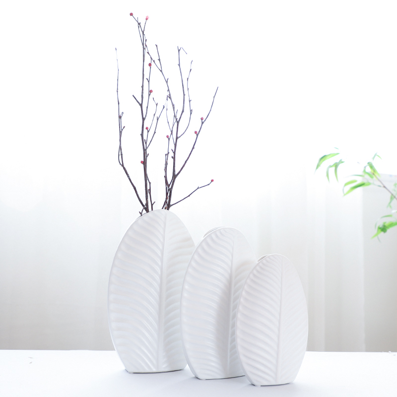 Nan sheng simulation flower, dried flower, flower implement Nordic mesa of I and contracted ceramic vase household act the role ofing is tasted furnishing articles ornaments