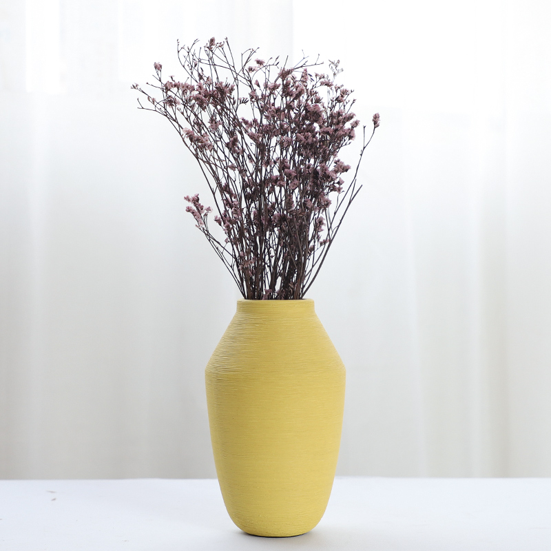 Nan sheng household act the role ofing is tasted ceramic vase simulation flower, dried flower flower mesa furnishing articles I and contracted decorative arts and crafts