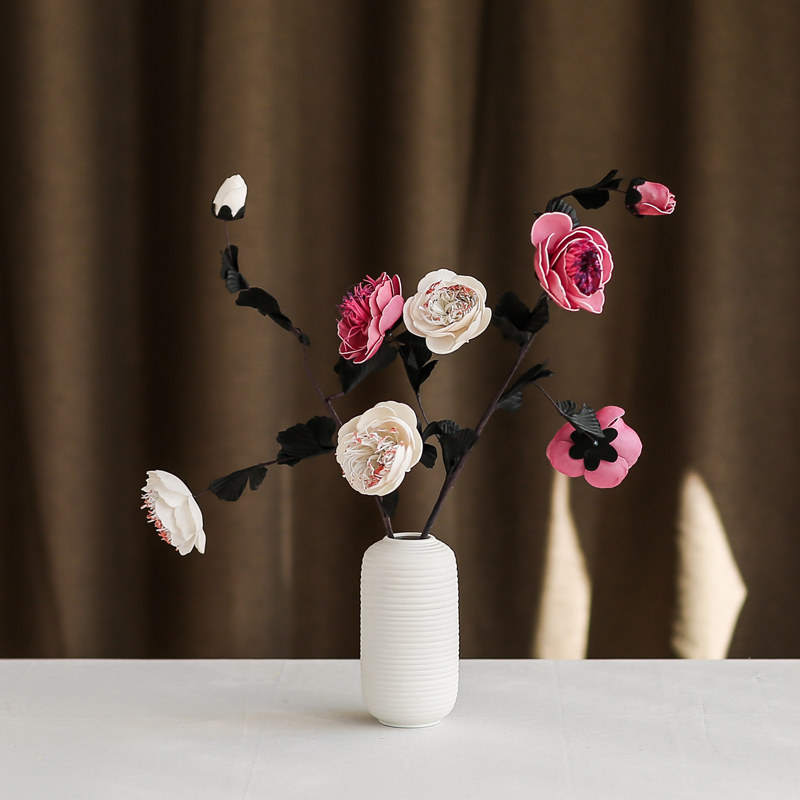 Nan sheng I and contracted household act the role ofing is tasted simulation flowers, dried flowers, artificial flowers, ceramic vases, home furnishing articles flower arranging flowers