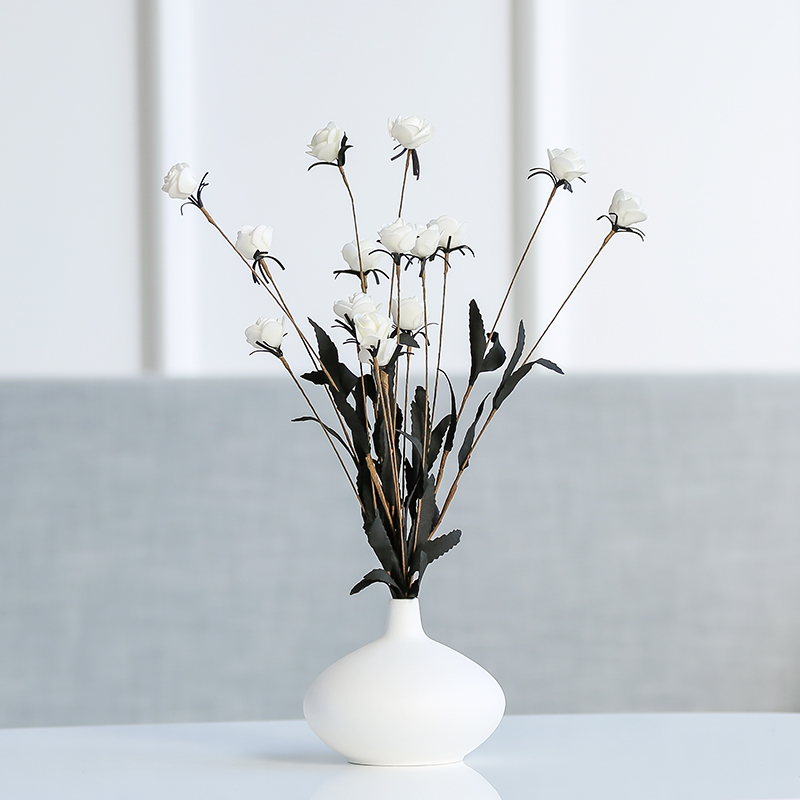 Nan sheng household act the role ofing is tasted ceramic vases, dried flower simulation flowers hydroponics furnishing articles I and contracted sitting room adornment