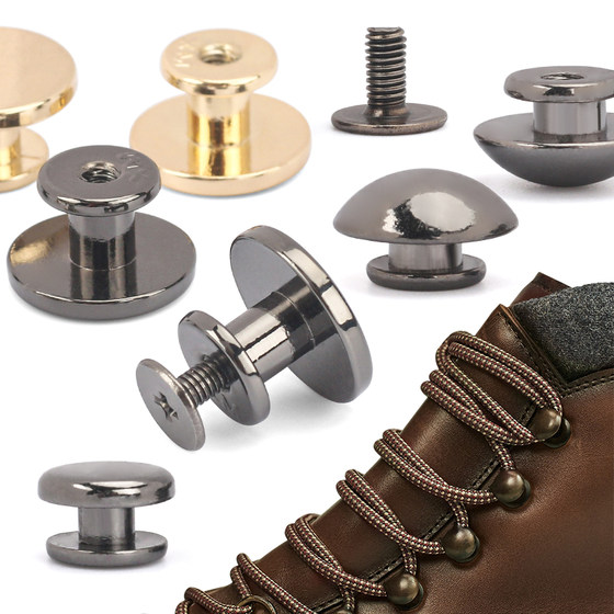 Metal screw rivets, female nail buckles, hiking boots, shoelace buckles, Martin boots, fixing, lock screw accessories
Metal screw rivets, female nail buckles, hiking boots, shoelace buckles, Martin boots, fixing, lock screw accessories