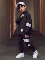 NEXT KISS Boys Autumn Package 2022 New Children's Sports Two Packages Korean Fashion Tide