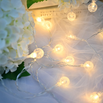 led small light string full of stars bedroom net red light decoration room layout proposal atmosphere crystal light christmas