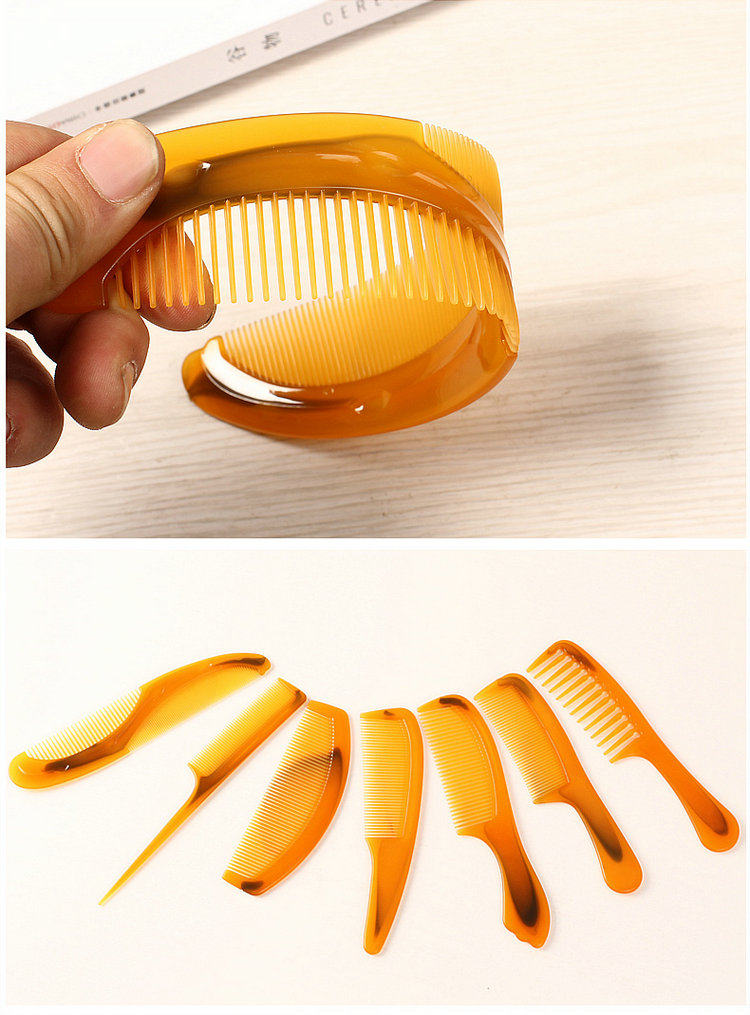 大号加厚防静电塑料牛筋梳子