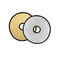 Hollow reflecting panel silver and silver white reflecting panel to carry two-in-one applicable single anti-camera