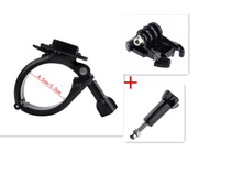 Applicable Gopro accessories hero 8 camera outdoor sports tube fixture 360 Rotating handlebar fixing bracket
