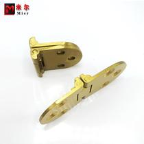 Dining table hinge folding table accessories round table hinge flap full copper 90 degree limit hidden invisible table hinge