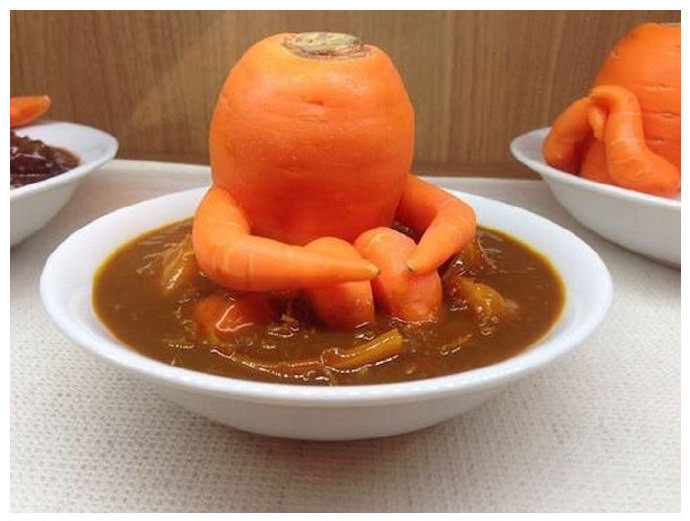 成精啦,看这些奇形怪状的蔬菜水果!