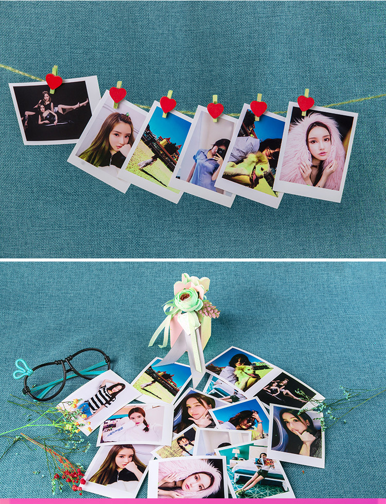 洗照片冲印拍立得洗相片钱包照片打印白边3寸4寸5寸lomo晒包邮_双氙