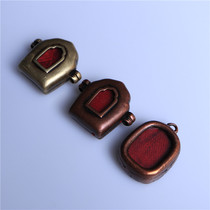 Tibetan style Gabu box imitation old retro Gabu box Tibetan Gabu box small GWU box pendant pendant