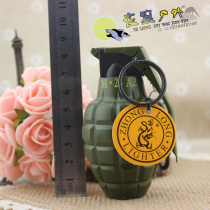 Creative Dragon super large grenade model lighter 806 spray paint windproof lighter cigarette set
