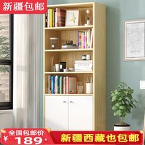Xinjiang Landing Bookshelves Minimalist Shelves Nordic Students Bedrooms Simple Storage Cabinet Living Room Home Bookcase