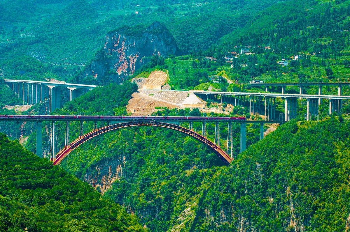 赫章特大桥 亚洲第一高桥