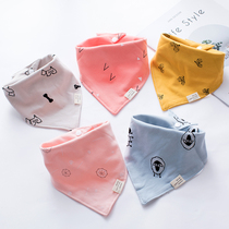 Baby saliva towel Triangle towel Pure cotton anti-vomiting milk Newborn bib Childrens scarf Cotton baby saliva bib