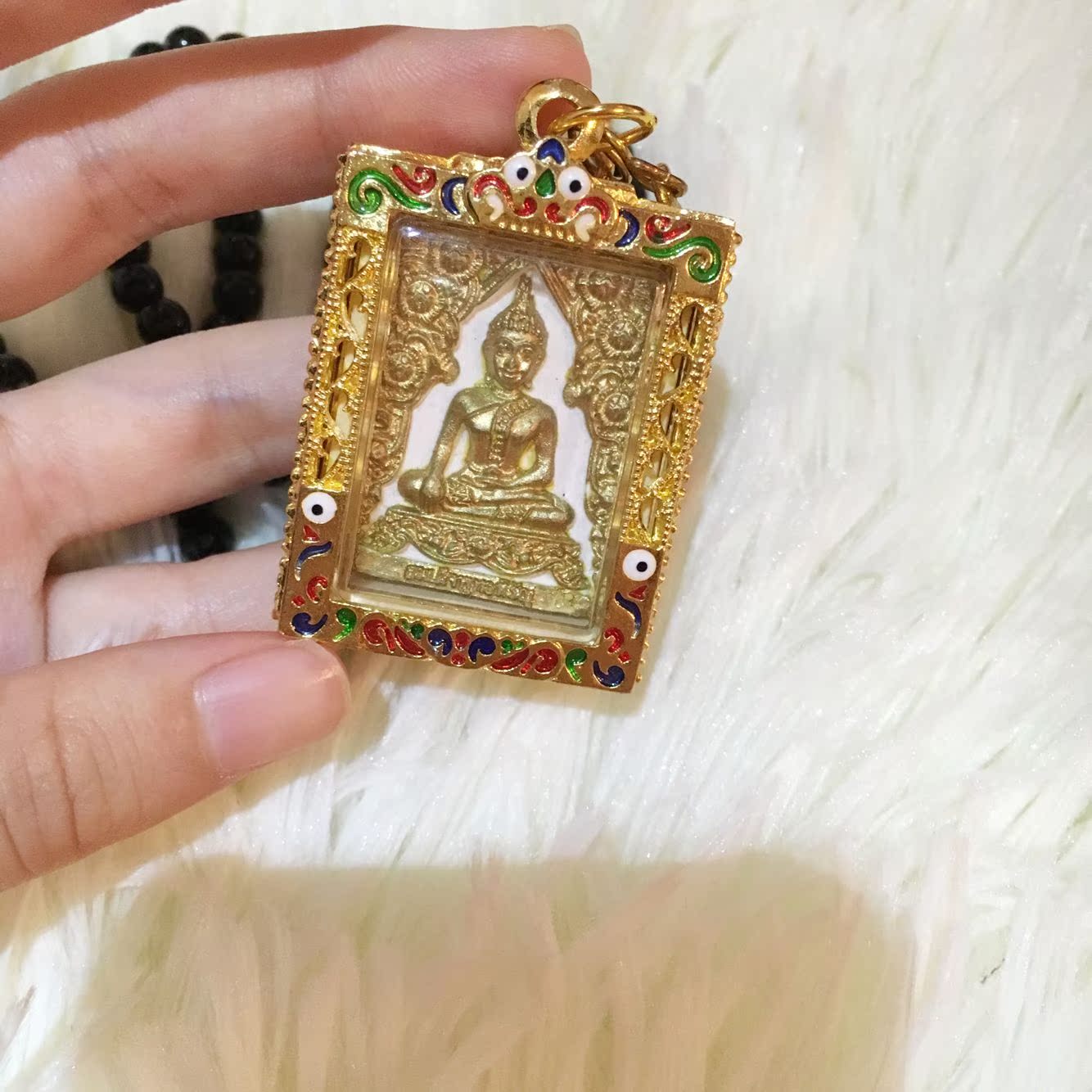 泰国佛牌正品开光崇迪佛牌四面佛招财转运象神助事业有求必应